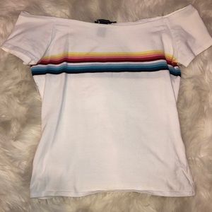 off the shoulder top